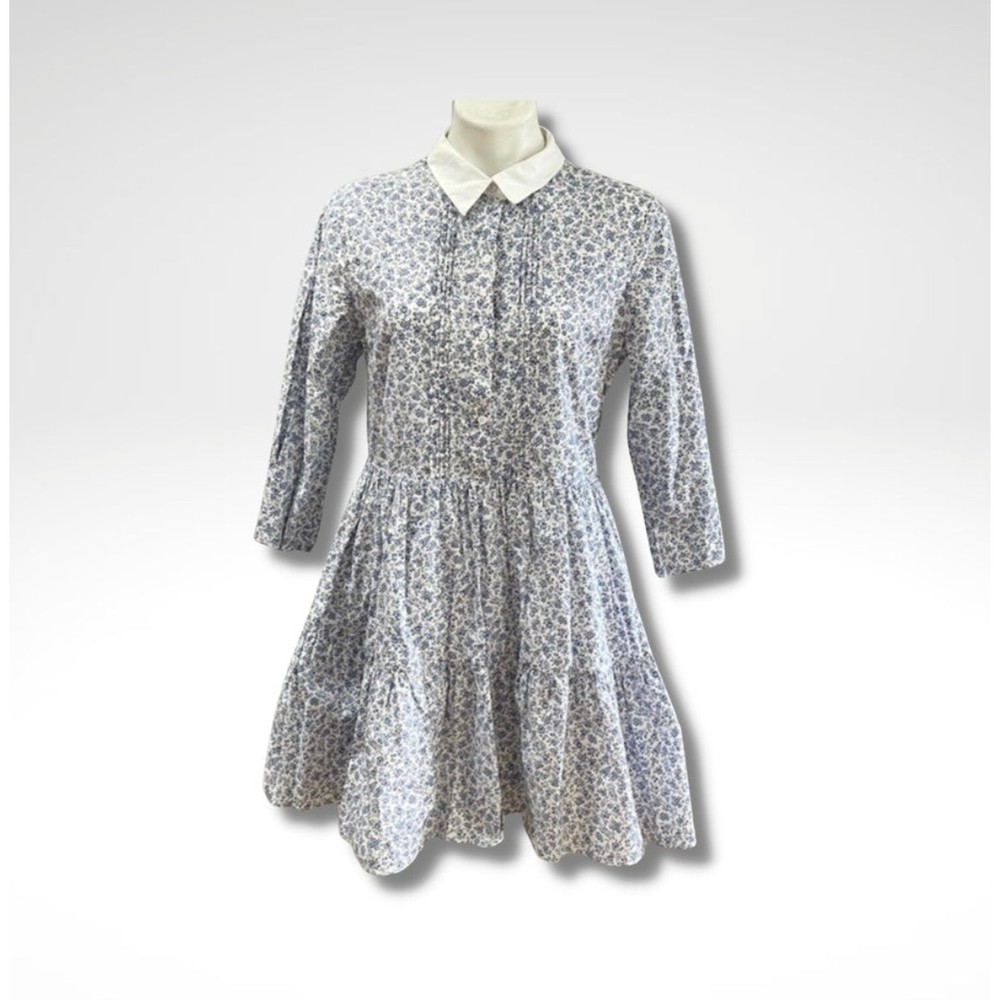 English Factory Floral Shirt Dress Large